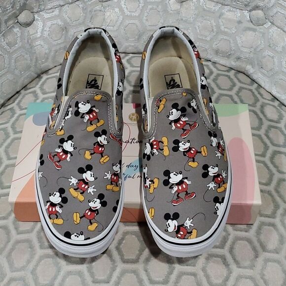 Vans x Disney Mickey Mouse Sneakers Mens Size 12 - Picture 2 of 12